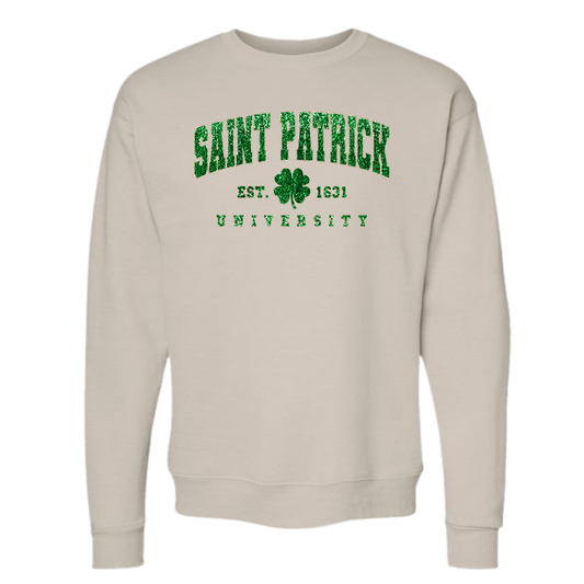 St. Patrick University Crew Neck Sweatshirt