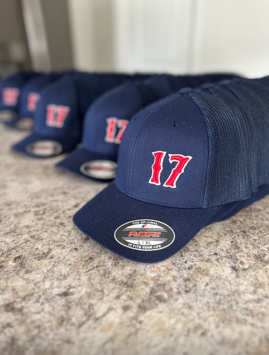 Fire Department Hat #17 Embroidered