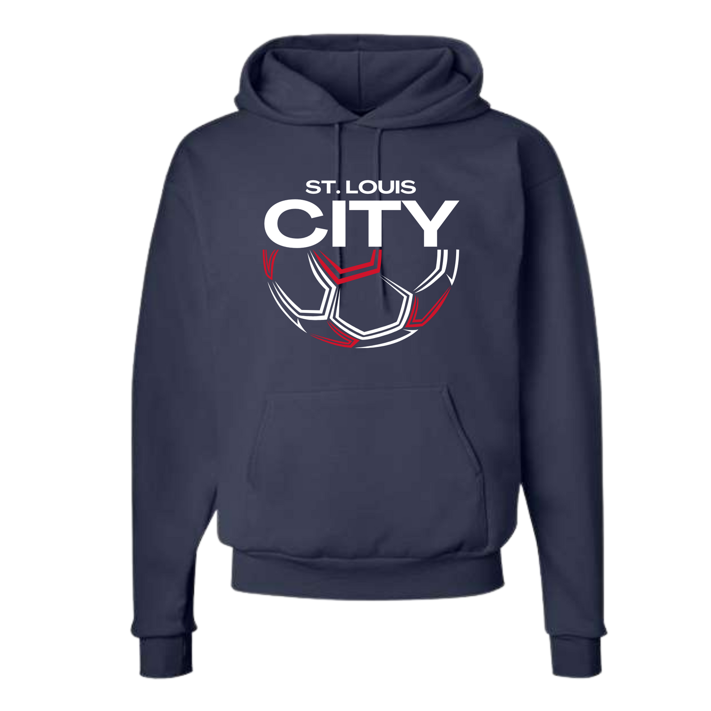 St. Louis City Hoodie with Soccer Ball