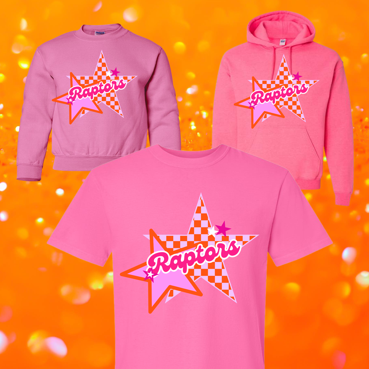 Hot Pink Raptor T-shirt, Sweatshirt or Hoodie