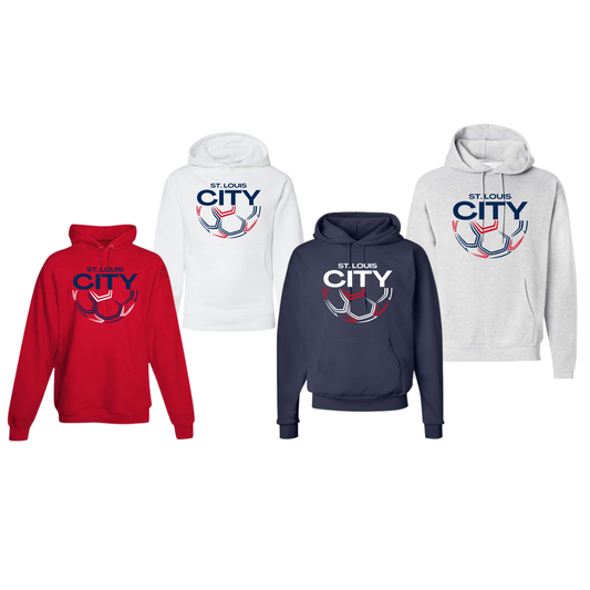 St. Louis City Hoodie with Soccer Ball