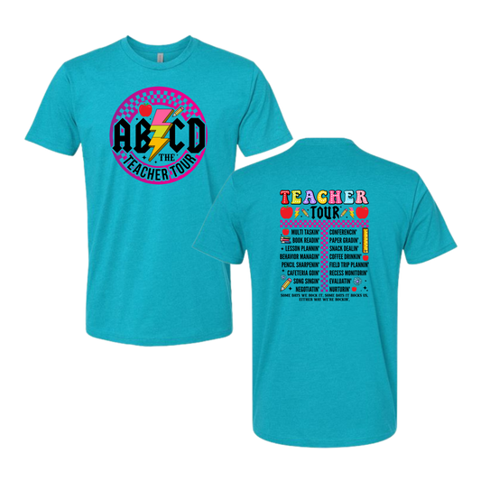 ABCD Teacher Tour T-shirt