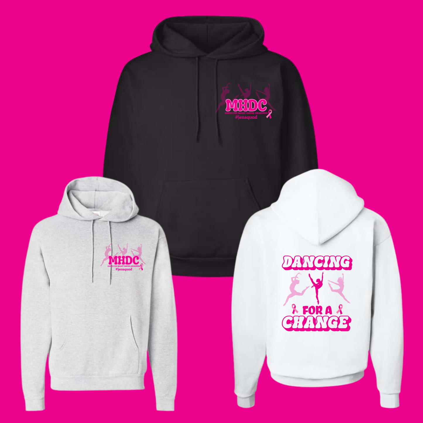 MHDC, Dancing for a Cure #jensquad, Hoodie