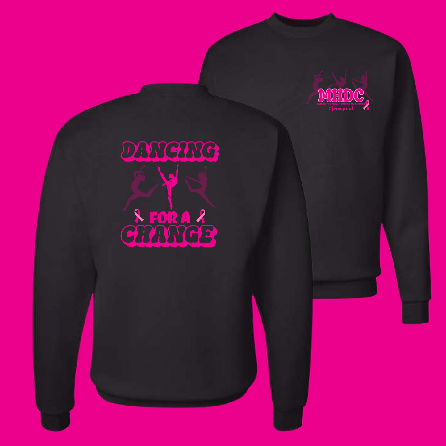 MHDC, Dancing for a Cure #jensquad, Sweatshirt
