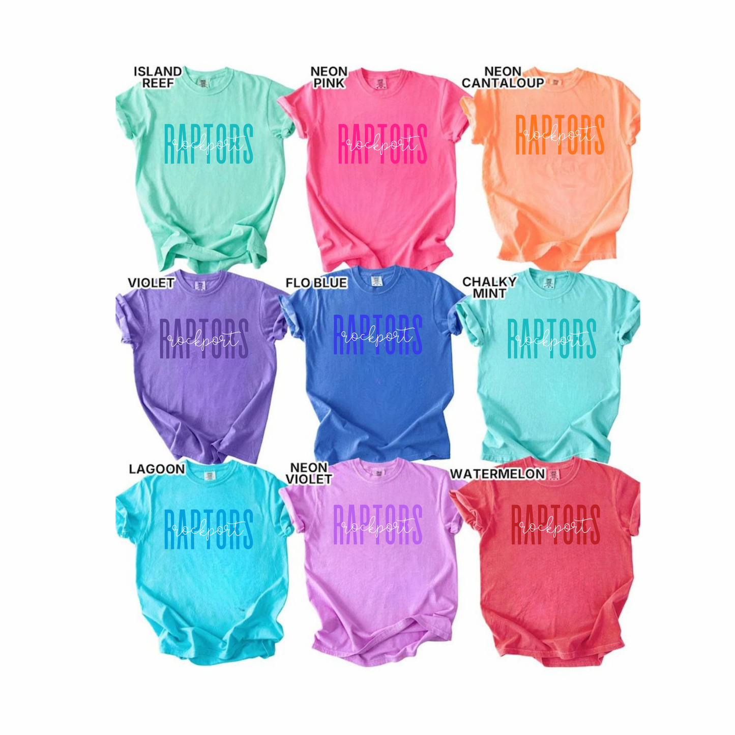 Rockport Raptors Comfort Color Tshirt