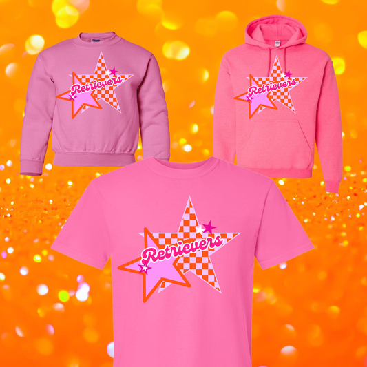 Hot Pink Retriever T-shirt, Sweatshirt or Hoodie