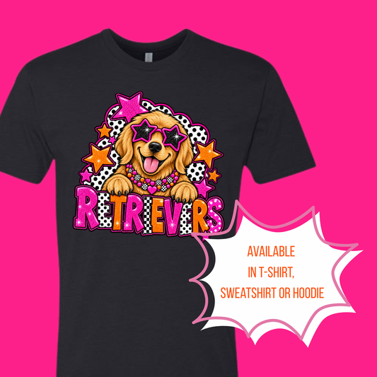 Fancy Retriever T-shirt, Sweatshirt or Hoodie