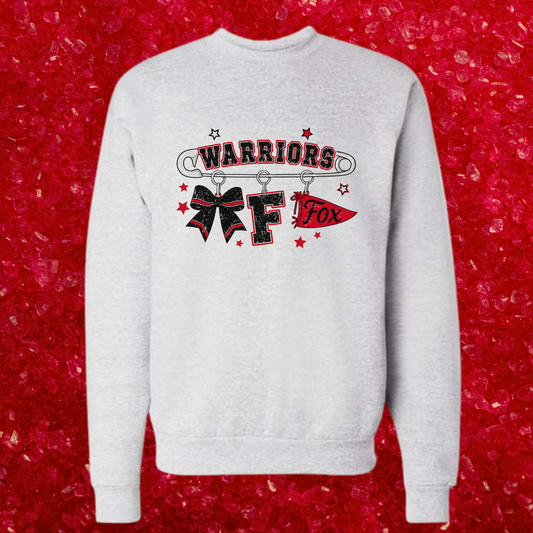 Fox Safety Pin T-shirt, Sweatshirt or Hoodie