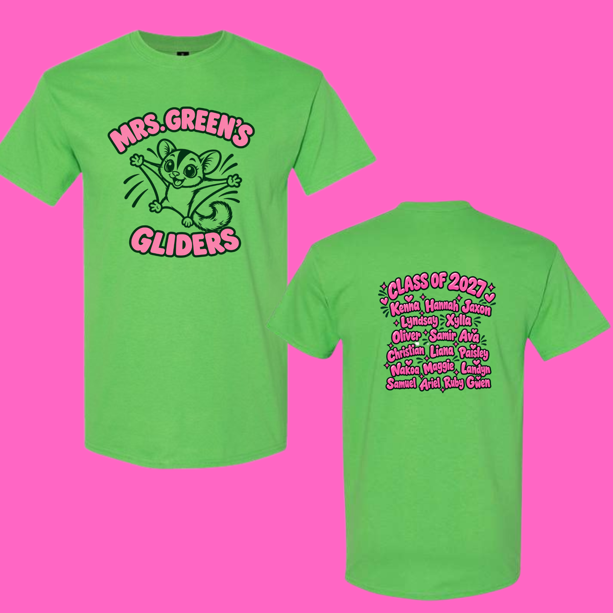 Green's Class Shirt